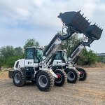 Telescopic Wheel Loader Manufacturer - Factory High Capacity Bucket Machine 2.5 Ton 3 Ton With Cab