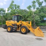 Wheel Loader Manufacturer - Factory Supply 3 Ton 3.5 Ton Front Arm with ROPS Cabin Air Conditioner