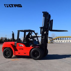 diesel Forklift Manufacturer - LTMG Machinery Heavy Duty Container 10 Ton 12 Ton with Lengthen Fork