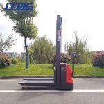 Electric Forklift Stacker Manufacturer - LTMG Small Portable 1000kg 1500kg 1 Ton 1.5 Ton with AC Motor