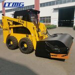 Skid Steer Loader Manufacturer - High Operating Efficiency Mini Wheel 500kg 700kg 1000kg for Sale