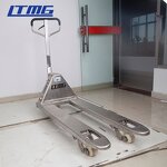 Pallet Truck Manufacturer - LTMG Brand HF20 HF30 Custom 304 Stainless Steel Handle with Nylon Wheel