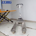 Pallet Truck Manufacturer - LTMG Brand HF20 HF30 Custom 304 Stainless Steel Handle with Nylon Wheel