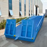 Dock Ramp Manufacturer - 6-15ton Warehouse Electric Loading and Unloading Adjustable Truck Mobile Hydraulic