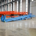 Dock Ramp Manufacturer - 6-15ton Warehouse Electric Loading and Unloading Adjustable Truck Mobile Hydraulic