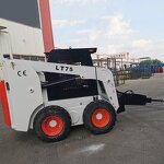 Skid Steer Loader Manufacturer - LT75 Chinese Cheap 50hp Mini Trached 1000KG 1050KG Front End Crawler