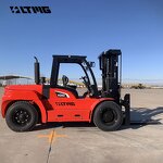 diesel Forklift Manufacturer - LTMG Machinery Heavy Duty Container 10 Ton 12 Ton with Lengthen Fork
