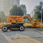 Articulated Boom Lift Manufacturer - Factory Direct 14m 18m 22m 26m Towable Self-propelled Aerial Work Platform With EPA Euro V Engine