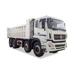 Mining Truck Manufacturer - New Brand Construction 12 Wheels 8x4 Type 300-400L Dump Tipper 25 Tons