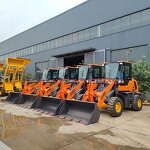 Mini Articulating Wheel Loader Manufacturer - Boom Loader 910 920 Radlader Cargador 1ton 2 Ton 1000kg 2000kg Front End