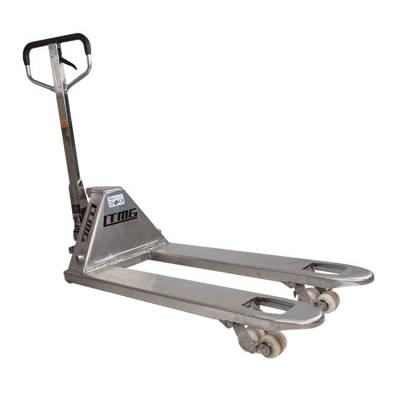 Pallet Truck Manufacturer - LTMG Brand HF20 HF30 Custom 304 Stainless Steel Handle with Nylon Wheel