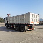 Mining Truck Manufacturer - New Brand Construction 12 Wheels 8x4 Type 300-400L Dump Tipper 25 Tons