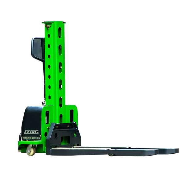 Electric Stacker Manufacturer - Lifting 500kgs 700kgs 1000kgs Self Loading Portable with 1300mm Lifting Height