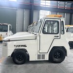 Electric Baggage Towing Tractor Manufacturer - Chinese 20 Ton Airport Equipment with Enclose Cab