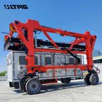 Straddle Carrier Manufacturer - LTMG 35Ton 60Ton 80Ton Diesel Electric Rubber Tired for Port Container Stacking Handling