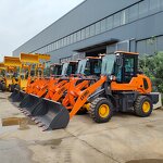 Mini Articulating Wheel Loader Manufacturer - Boom Loader 910 920 Radlader Cargador 1ton 2 Ton 1000kg 2000kg Front End