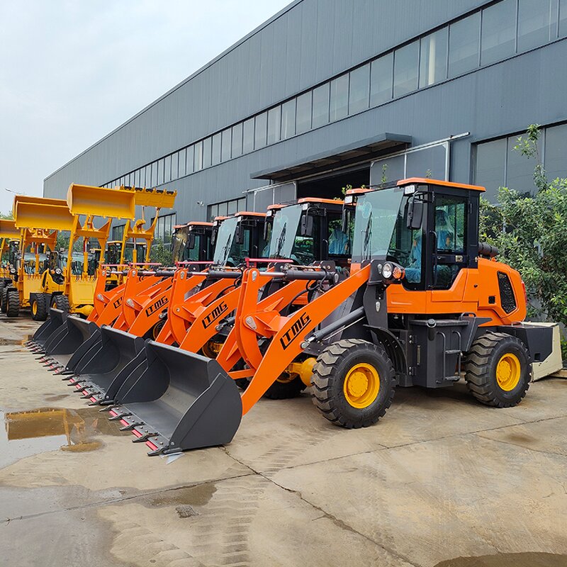 Mini Articulating Wheel Loader Manufacturer - Boom Loader 910 920 Radlader Cargador 1ton 2 Ton 1000kg 2000kg Front End