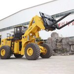Wheel Forklift Loader Manufacturer - Cheap High Performance Four Wheel Drive 32 Ton 40 Ton With Fork