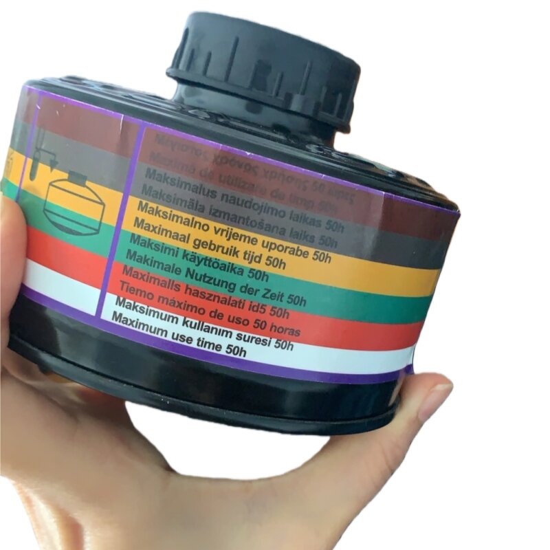 Gas Mask Filter Manufacturer - Single 40mm Activated Carbon for Chemicals