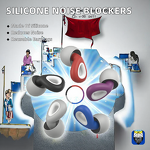 Earplugs Manufacturer - 1 Pair Waterproof Adults' Soft Silicone Swim Reusable Swim Ear Protection