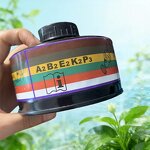 Gas Mask Filter Manufacturer - Single 40mm Activated Carbon Against Vapors