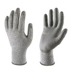 Safety Gloves Manufacturer - CE EN 388 Level 5 Cut Resistant Pu Coated Waterproof Adjustable Custom Durable Work