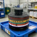 Gas Mask Filter Manufacturer - A2B2E2K2P3 Industrial for Organic Vapors