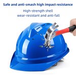 Safety Helmet Manufacturer - V-Shaped Customizable High-Strength Protective Hard Hat