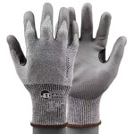 Safety Gloves Manufacturer - Level 5 Heavy Duty Anti-Impact HPPE Anti-Cut PU/Nitrile Dotted Full Coverage Coating Abrasive