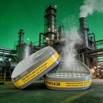 Filter Cartridge Manufacturer - Industrial A1 for Respirator Organic Vapor & Fume Absorption