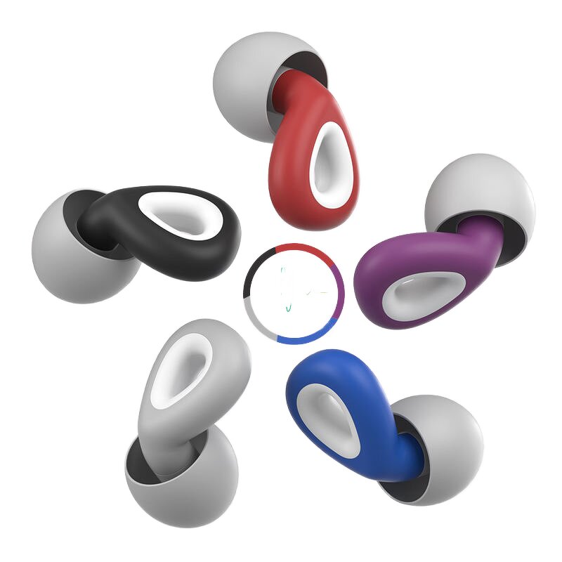 Earplugs Manufacturer - Concert Silicone Waterdrop for Swimming Waterproof Noise Reduction Work Rest Replaceable Earcap