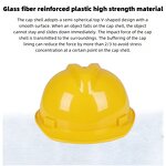 Safety Helmet Manufacturer - V-Shaped Customizable High-Strength Protective Hard Hat