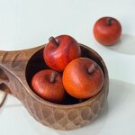 Wooden Apple Crafts Manufacturer - Wholesale Handicraft Carvings with Engraving for Home Decorative Ornaments and Gifts