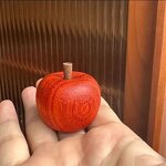 Wooden Apple Crafts Manufacturer - Wholesale Handicraft Carvings with Engraving for Home Decorative Ornaments and Gifts