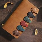 Bookmark Manufacturer - Personalized Vintage Leather Magnetic Book Mark Clip for Book Lover Readers Men Women Student