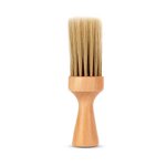 Neck Duster Manufacturer - Soft Bristles Barber Custom LOGO Wooden Handle Cleaning Brush for Salon