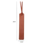 Bookmark Manufacturer - Personalized Page Markers Reading Gift Leather with Leather Rope