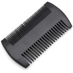 Beard Comb Manufacturer - Wooden Handicraft Pocket Size Double Lice with Custom LOGO