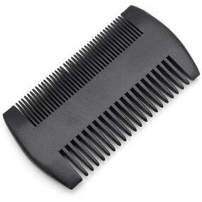 Beard Comb Manufacturer - Wooden Handicraft Pocket Size Double Lice with Custom LOGO