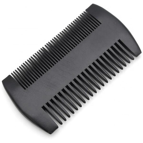Beard Comb Manufacturer - Wooden Handicraft Pocket Size Double Lice with Custom LOGO