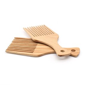 Comb Manufacturer - Wholesale Custom Wooden Bathroom Hair Afro Pick
