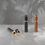 Toothpick Holder Manufacturer - Customizable Logo Mini Pocket High Quality Portable Wooden Case for Business Travel