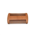 Beard Comb Manufacturer - Best Selling Private Label Double Side Lice Pocket Wooden for Bathroom