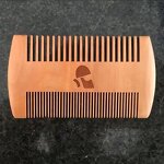 Beard Comb Manufacturer - Best Selling Private Label Double Side Lice Pocket Wooden for Bathroom