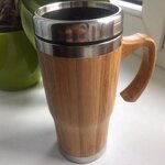 Travel Mug Manufacturer - Factory Direct Sale Stainless Steel Eco-Friendly Car Cup Bamboo With Handle
