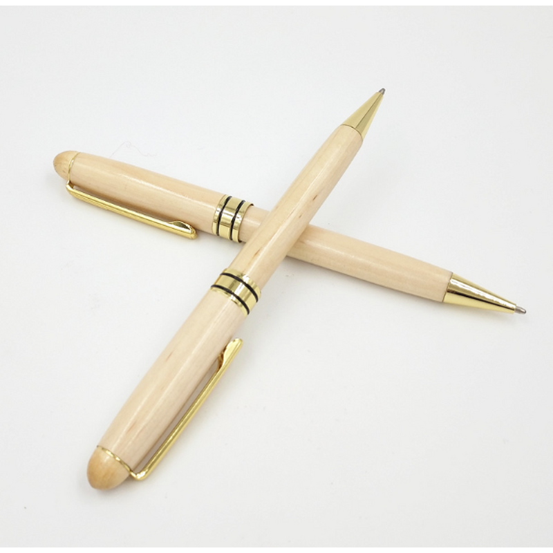 Pen Manufacturer - Maple Wood Handcrafted Wooden Ballpoint Fountain