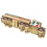 Wooden Truck Model Manufacturer - Custom Home Decoration Eco Friendly Tank for Gift