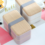 Lunch Box Manufacturer - Hot Sale Travel Leak Proof Premium Wooden Bento With Eco Friendly