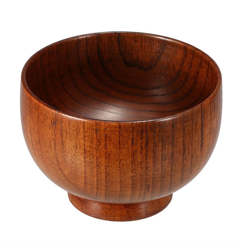 Wood Bowl Manufacturer - Hot Sale Natural Round 4.25inch Solid for Rice