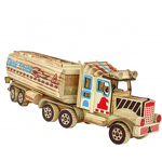 Wooden Truck Model Manufacturer - Custom Home Decoration Eco Friendly Tank for Gift